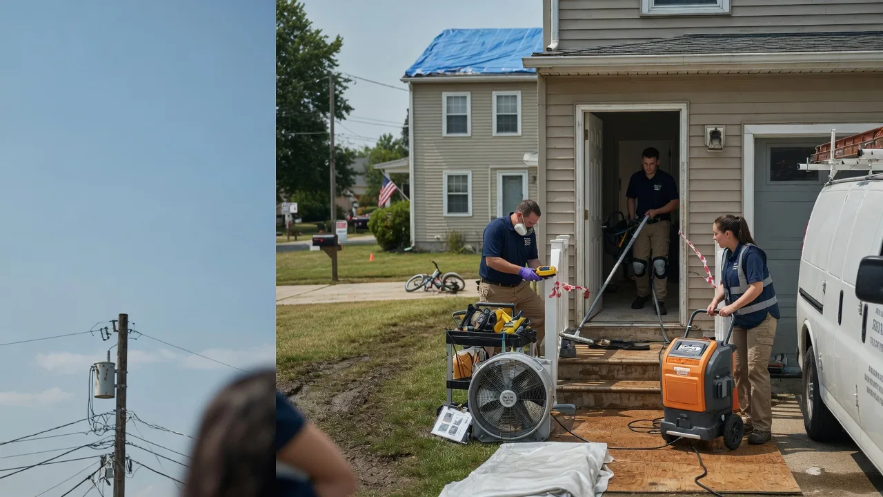 Water Damage Repair in Changewater, NJ near me